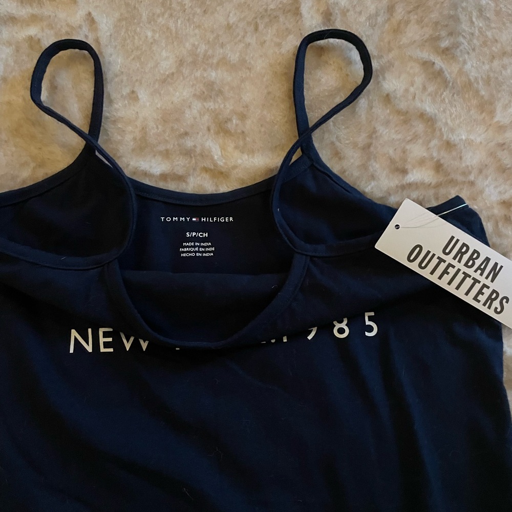 Tommy Hilfiger Navy Blue Tank Top - Picture 3 of 3